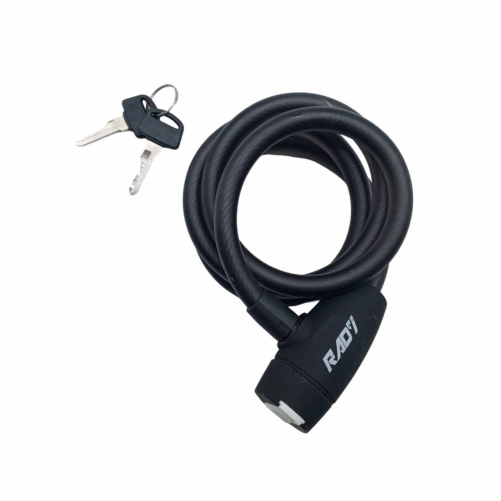 Cadeado Aço com Chaves com Tampa 12 x 1200 mm Preto Fosco Rad7 Concept