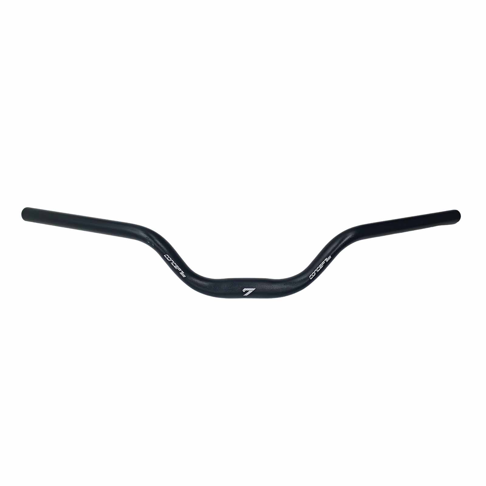 Guidão MTB Downhill 31,8 x 680 x 80 mm Beach Alumínio Preto Rad7 Concept