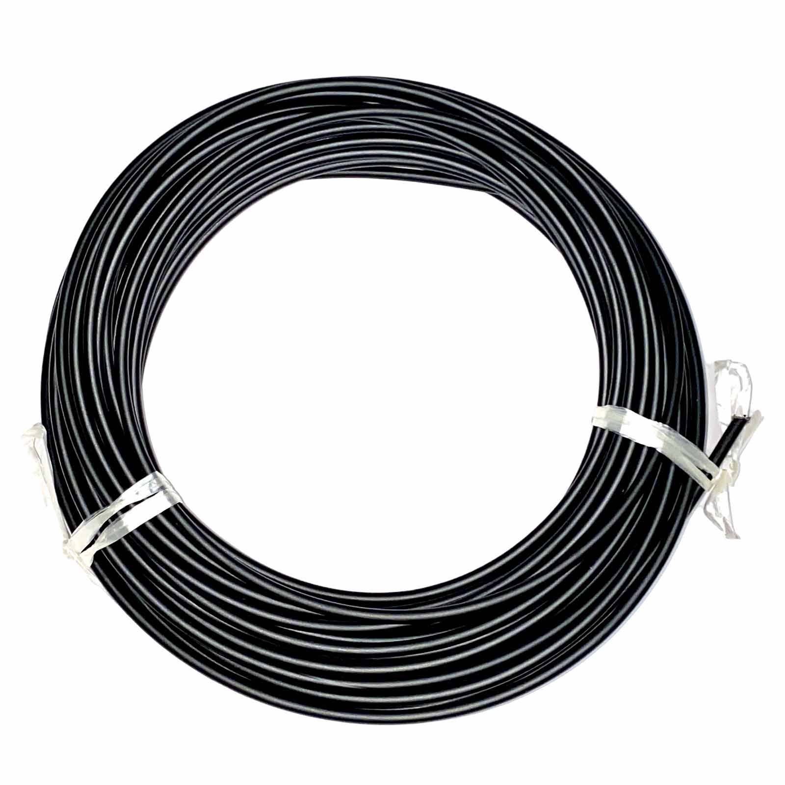 Conduíte de Câmbio Linear 4mm Preto em Rolo c/ 20 Metros Teflonado Rad7 Essential