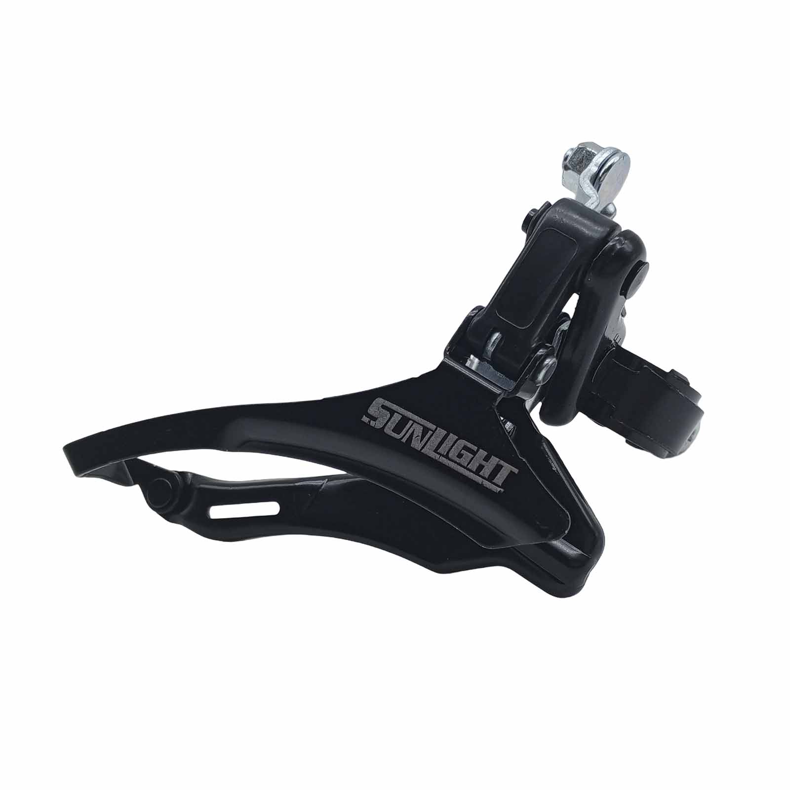 Câmbio Dianteiro 3v 18v Down Pull 28,6 mm Preto Rad7 Sunlight