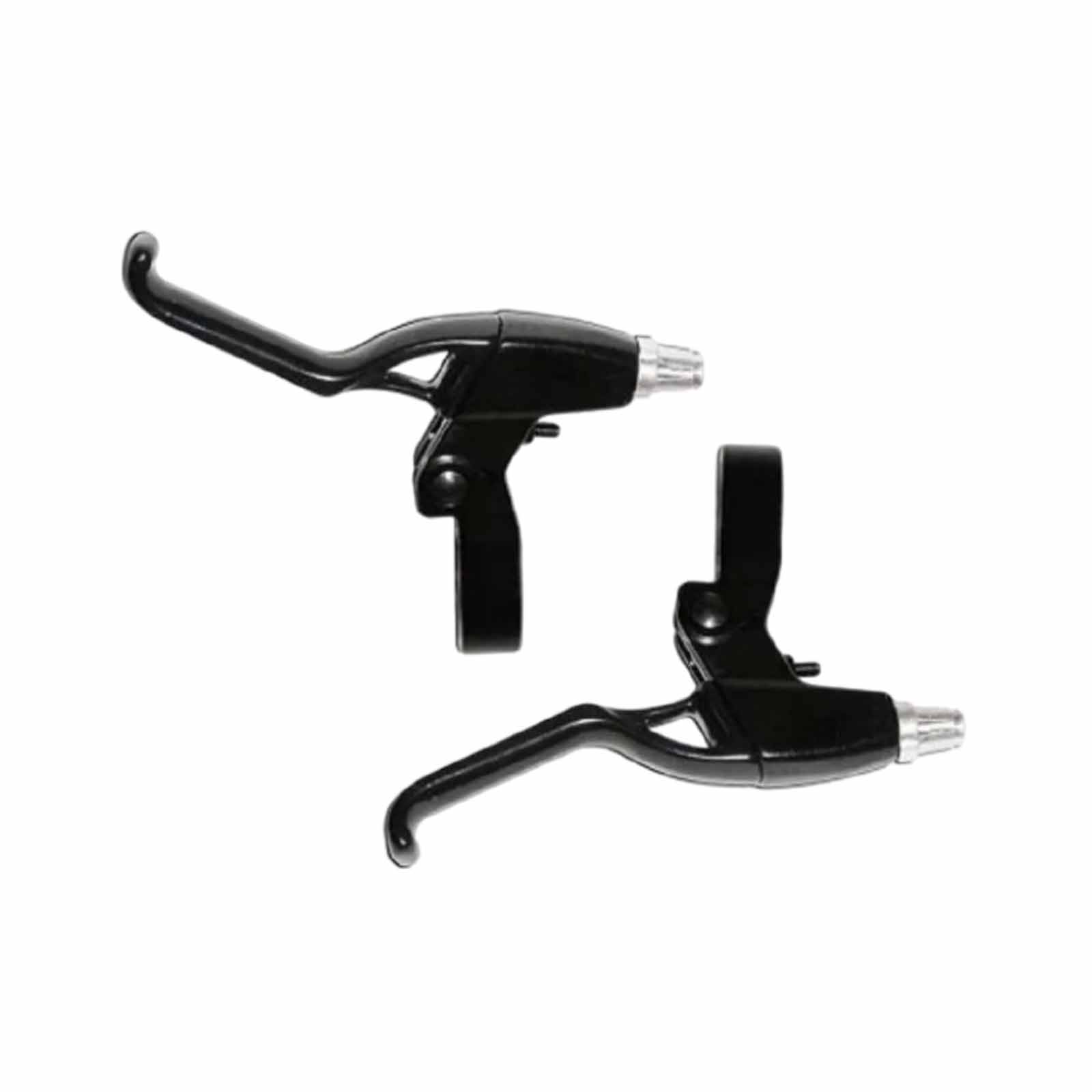 Manetes Logan Alumínio V-Brake Direito e Esquerdo com Regulador Preto