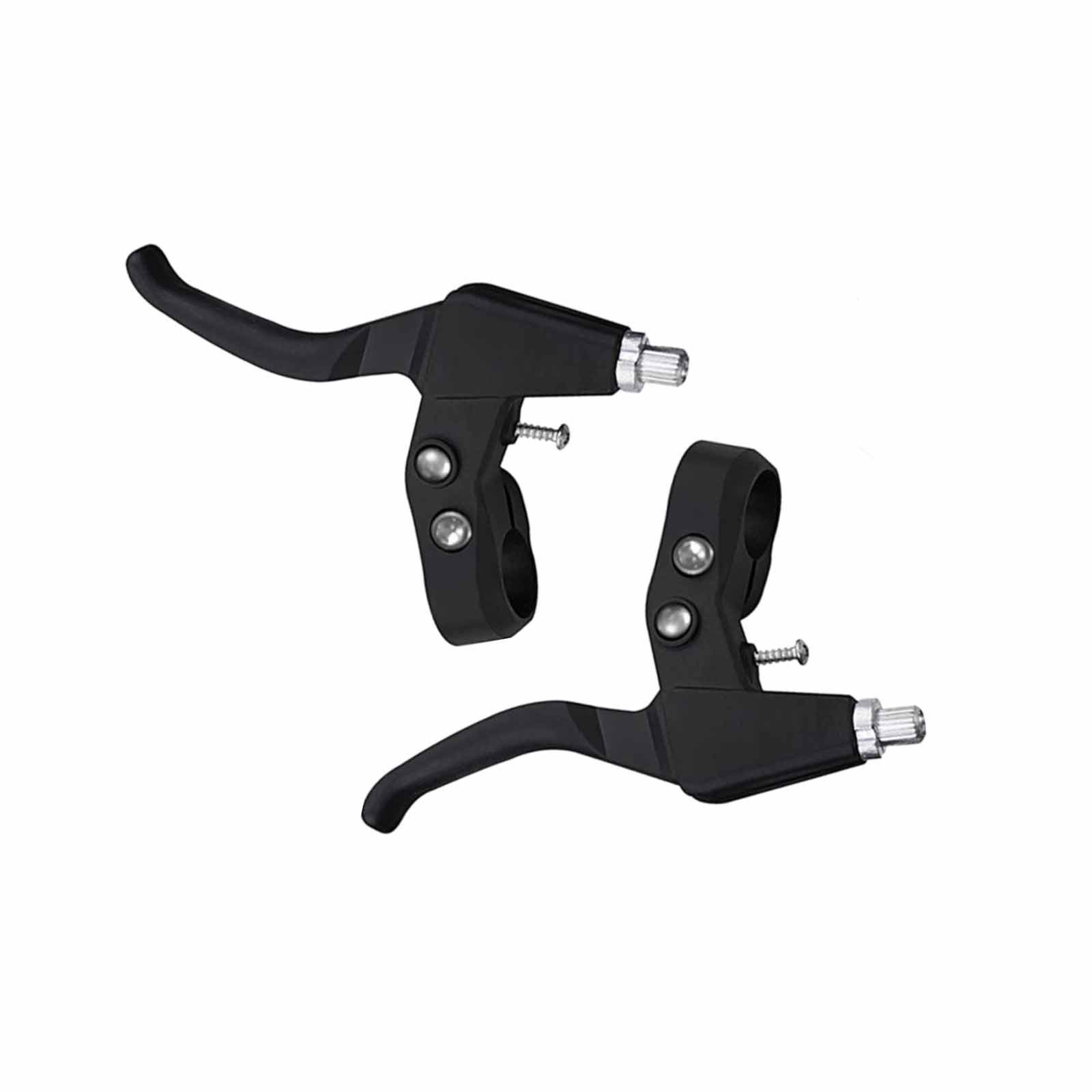 Manetes Logan Nylon V-Brake Direito e Esquerdo com Regulador Preto