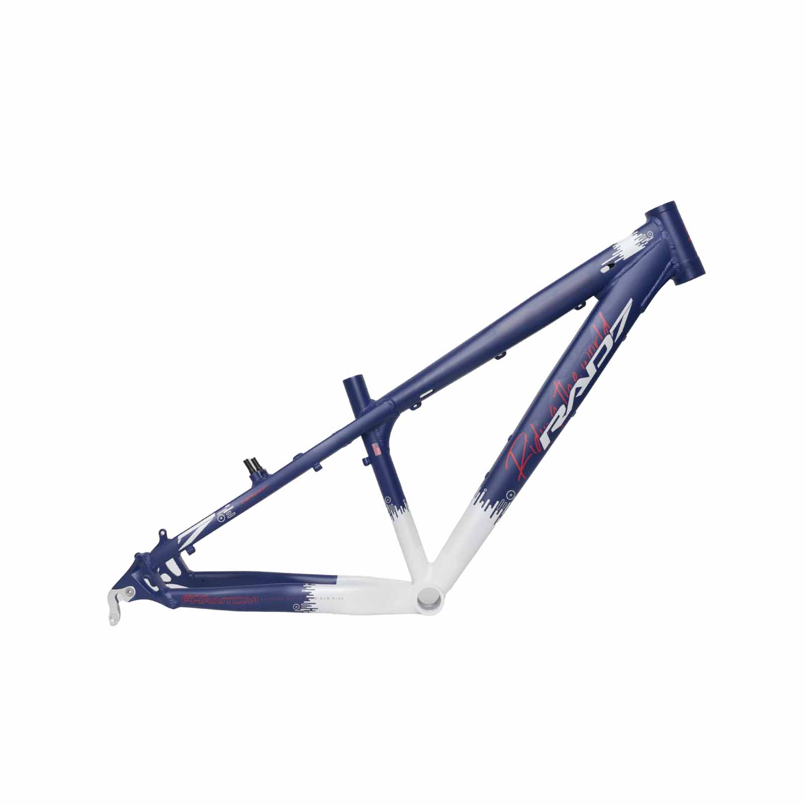 Quadro Freeride Dirt American Phantom T13,5 Azul Marinho Rad7 Concept