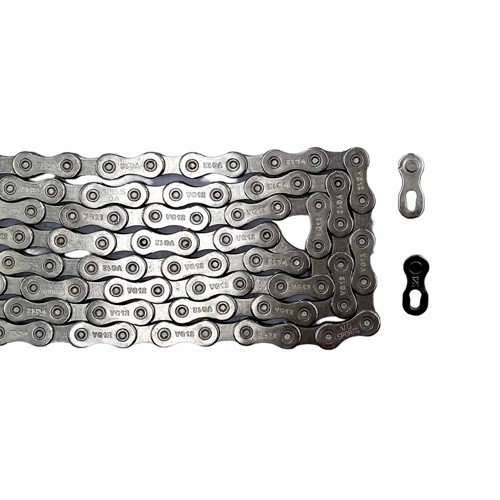 Corrente 12v 1/2 x 11/128 126 Elos Prata VG12 Rad7 Performance