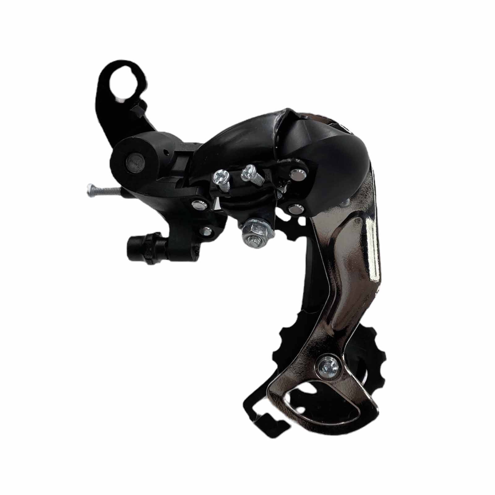 Câmbio Traseiro 8v 24v Cage Longo 42D Indexado sem Gancheira Preto Rad7 Concept