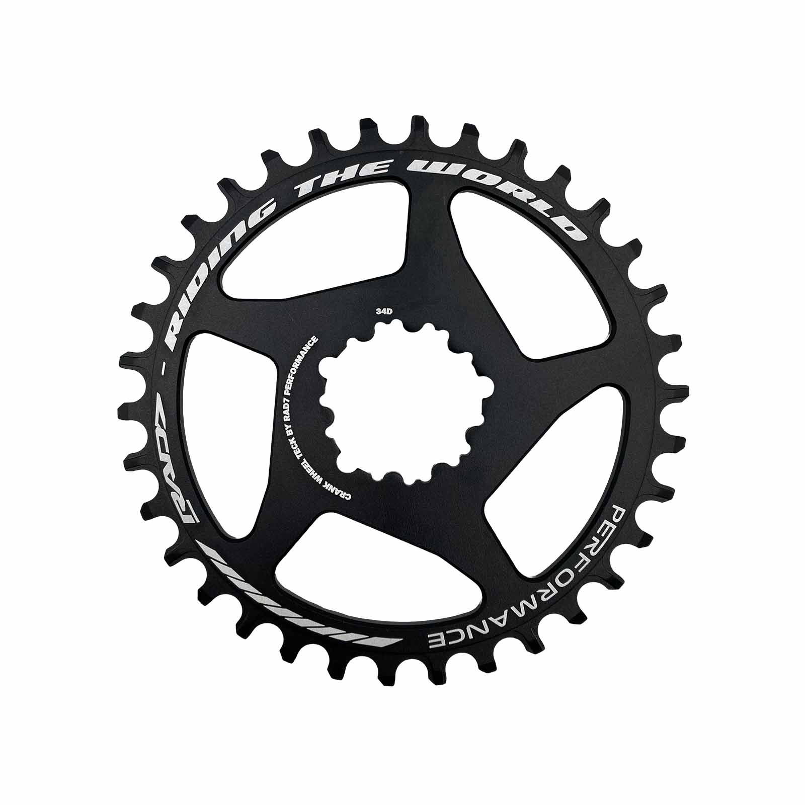 Coroa Narrow Wide 11v 12v 34 Dentes Direct Mount 0 mm Rad7 Concept