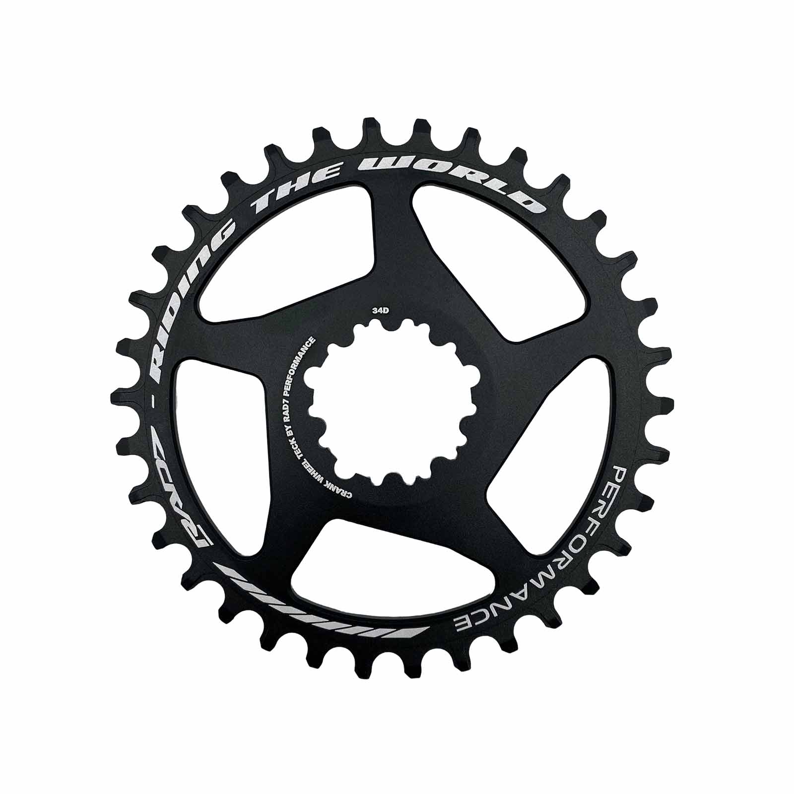 Coroa Narrow Wide 11v 12v 34 Dentes Direct Mount 3 mm Rad7 Concept