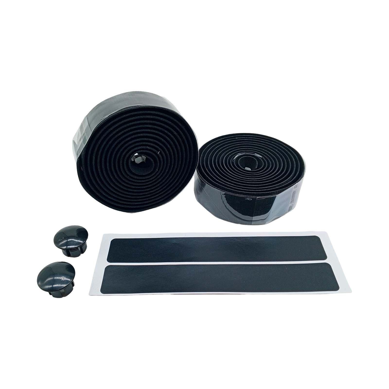 Fita de Guidão Speed Gravel 2,8 mm espessura x 2000 mm comprimento x 30 mm largura Preta Rad7 Racing