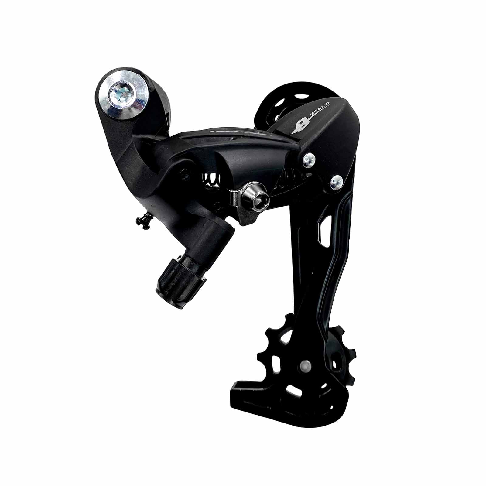 Câmbio Traseiro 8v 24v Cage Longo 42D Indexado sem Gancheira Preto MicroNew Rad7 Concept