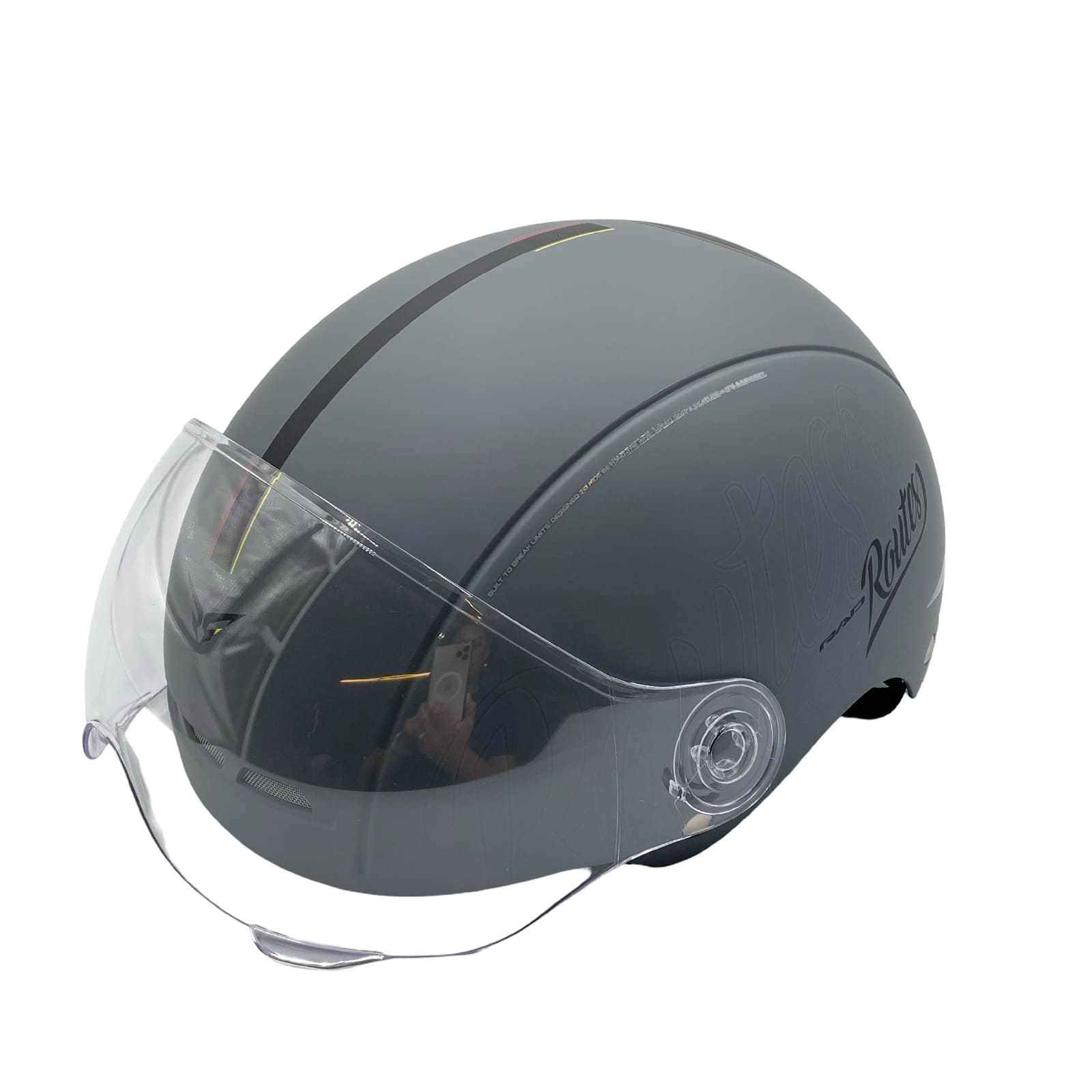 Capacete e-Bike Arizona com Viseira L 58-61 cm Cinza Rad Routes