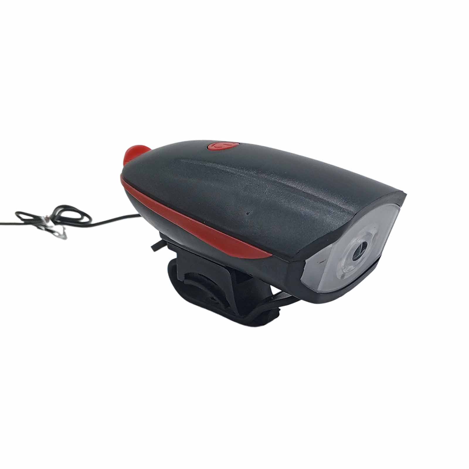 Farol Dianteiro e Buzina com Botão no Guidão Recarregável USB 250 Lumens Rad7 Concept