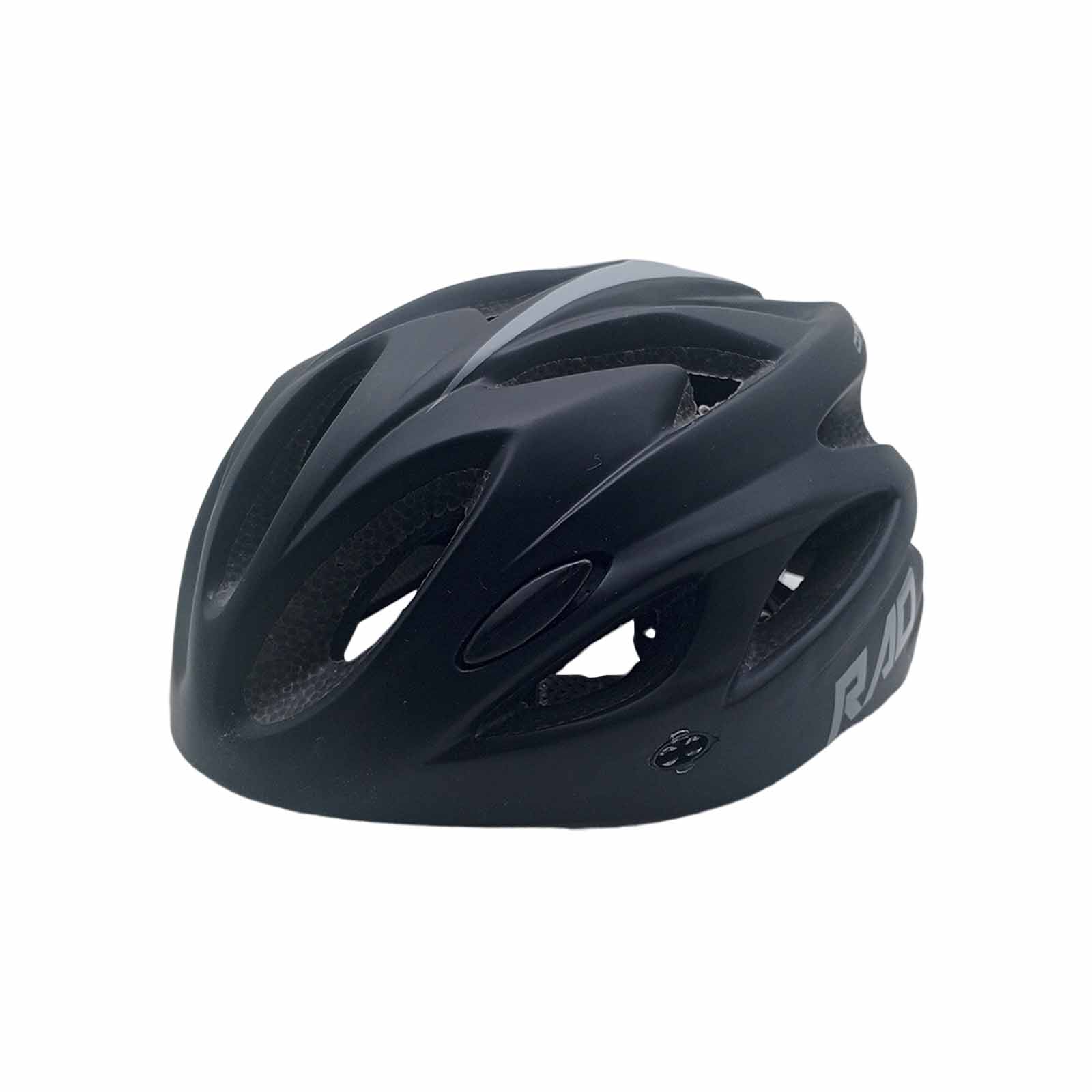 Capacete New MTB LED In Mould 54-58 cm Preto Grafite Rad7 Concept