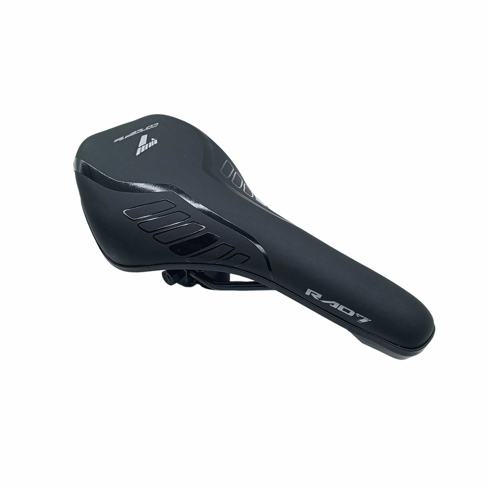 Selim MTB Milan 275 x 135 mm com Carrinho Preto Rad7 Concept