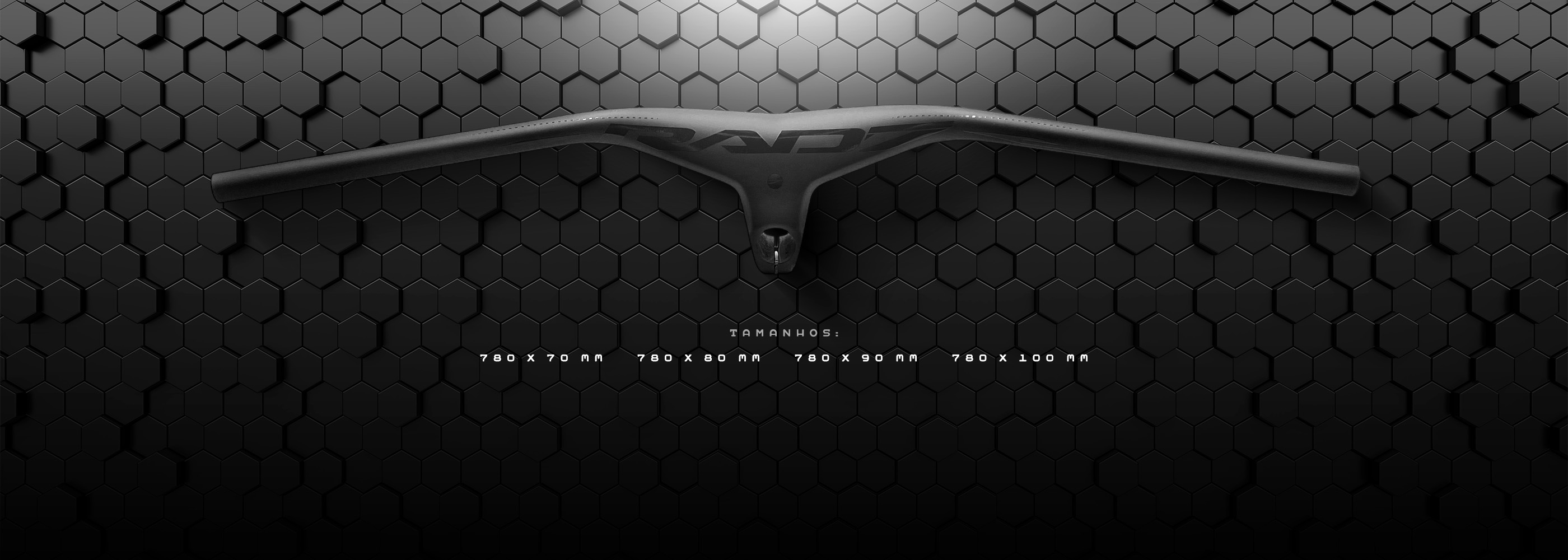 Guidões MTB Integrado Carbono