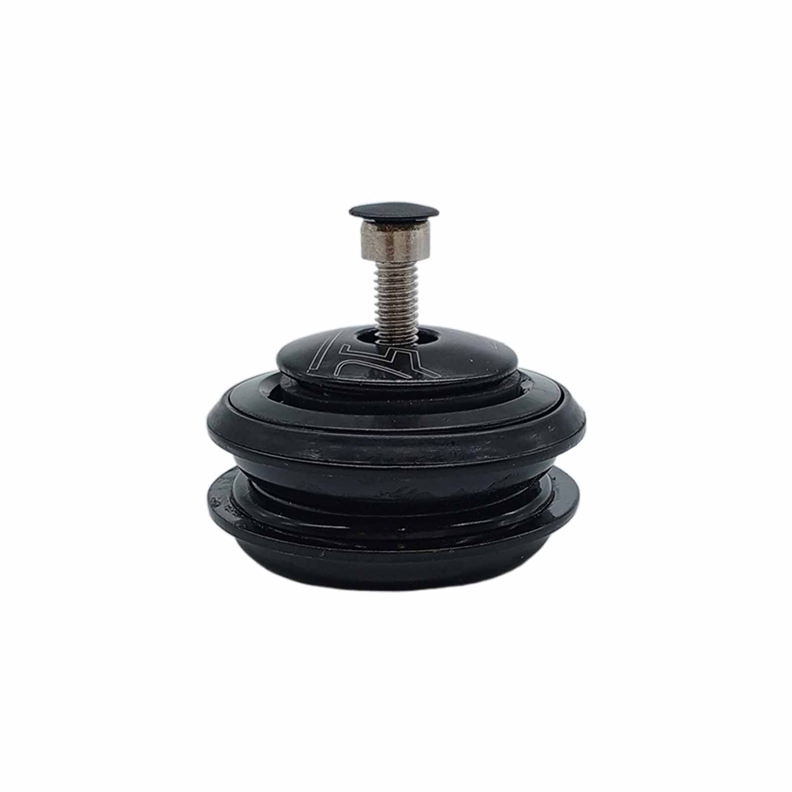 Jogo Caixa de Direção Mega Over Ahead Set 22 Esferas 1 1/8 x 34 x 30 mm Preto Rad7 Essential