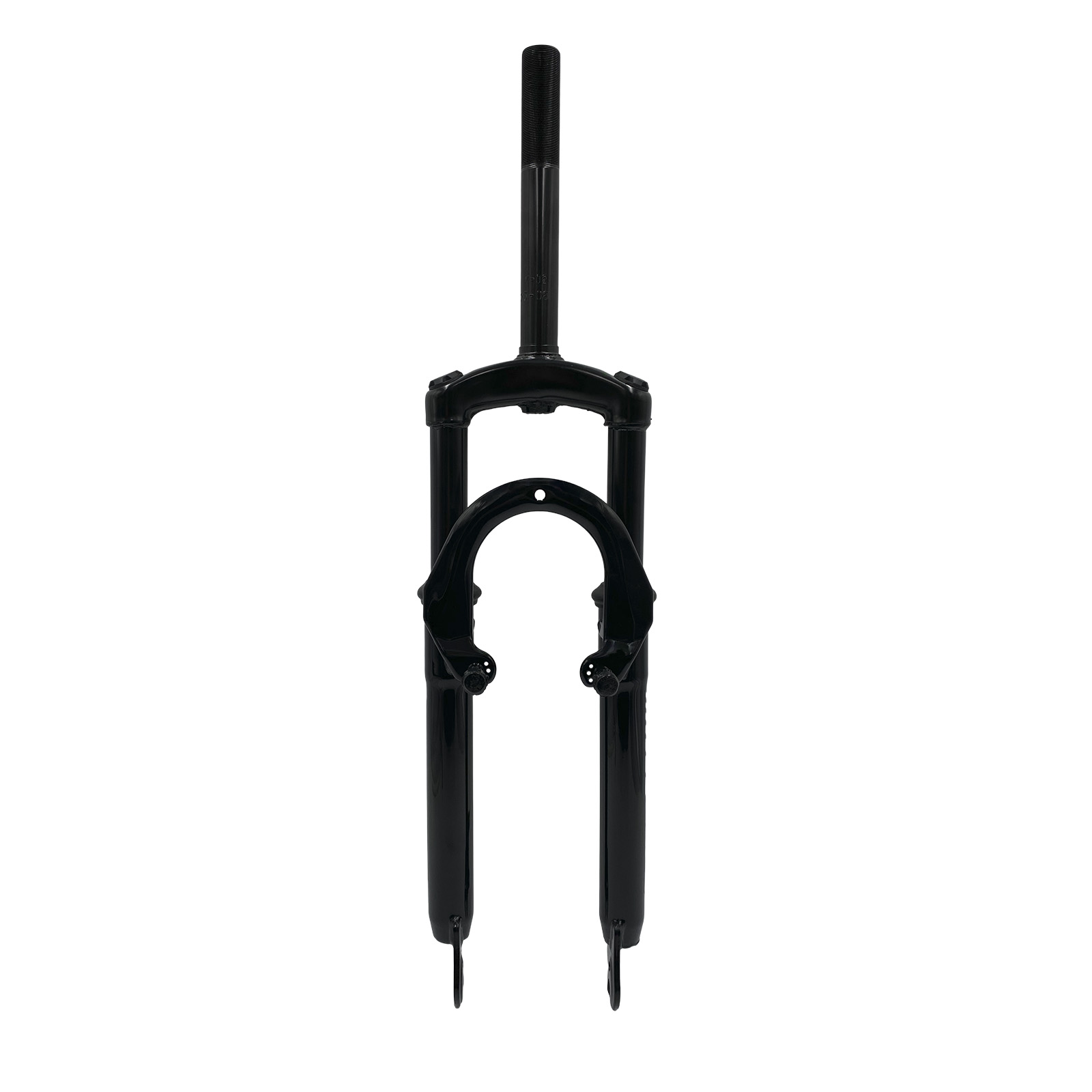 Suspensão Dianteira em Aço Aro 24 Curso 45 mm Rosca 21,1 mm Disco IS e V-Brake Preto Rad7 Concept