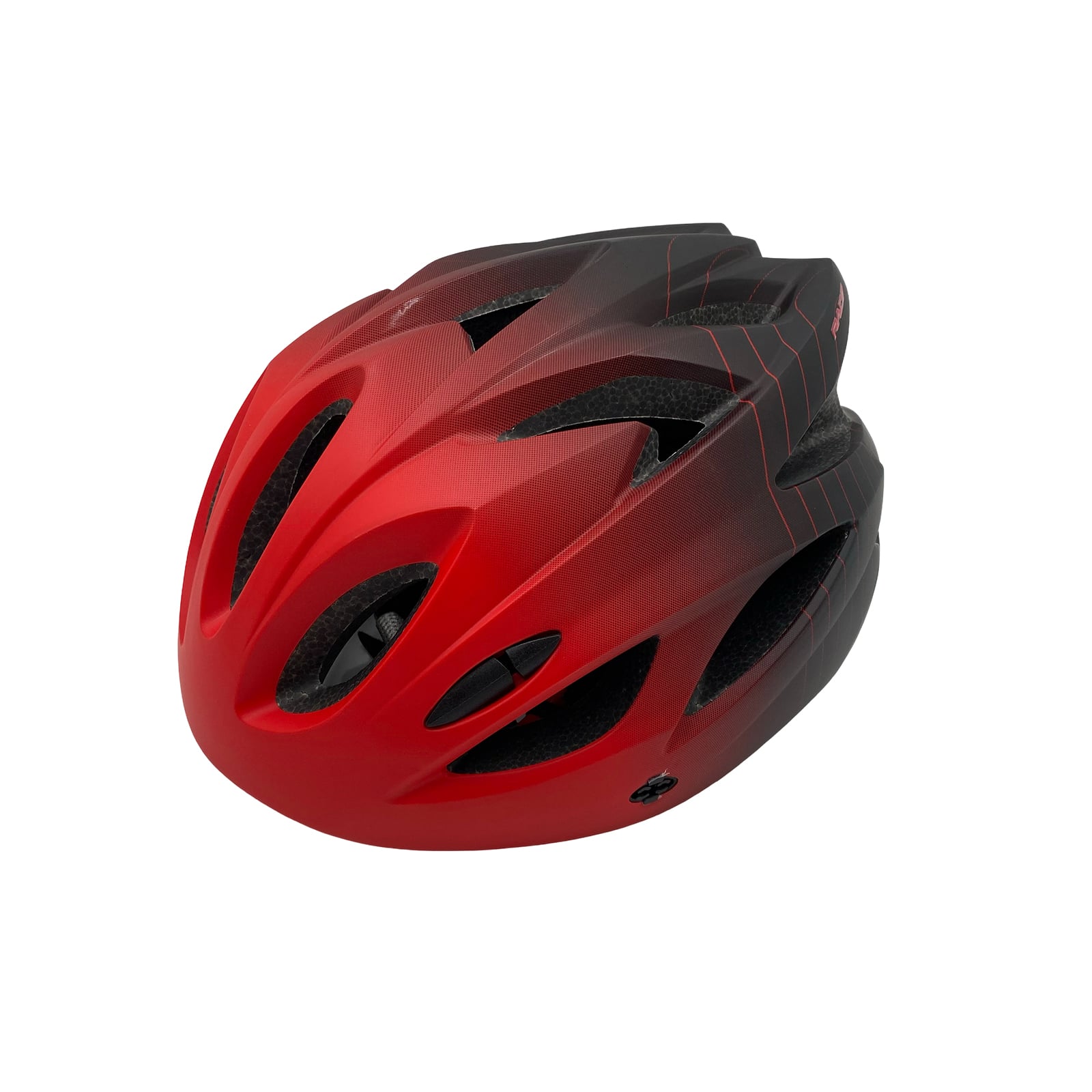 Capacete MTB LED In Mould Destination 58-62 cm Vermelho Preto Rad7 Concept