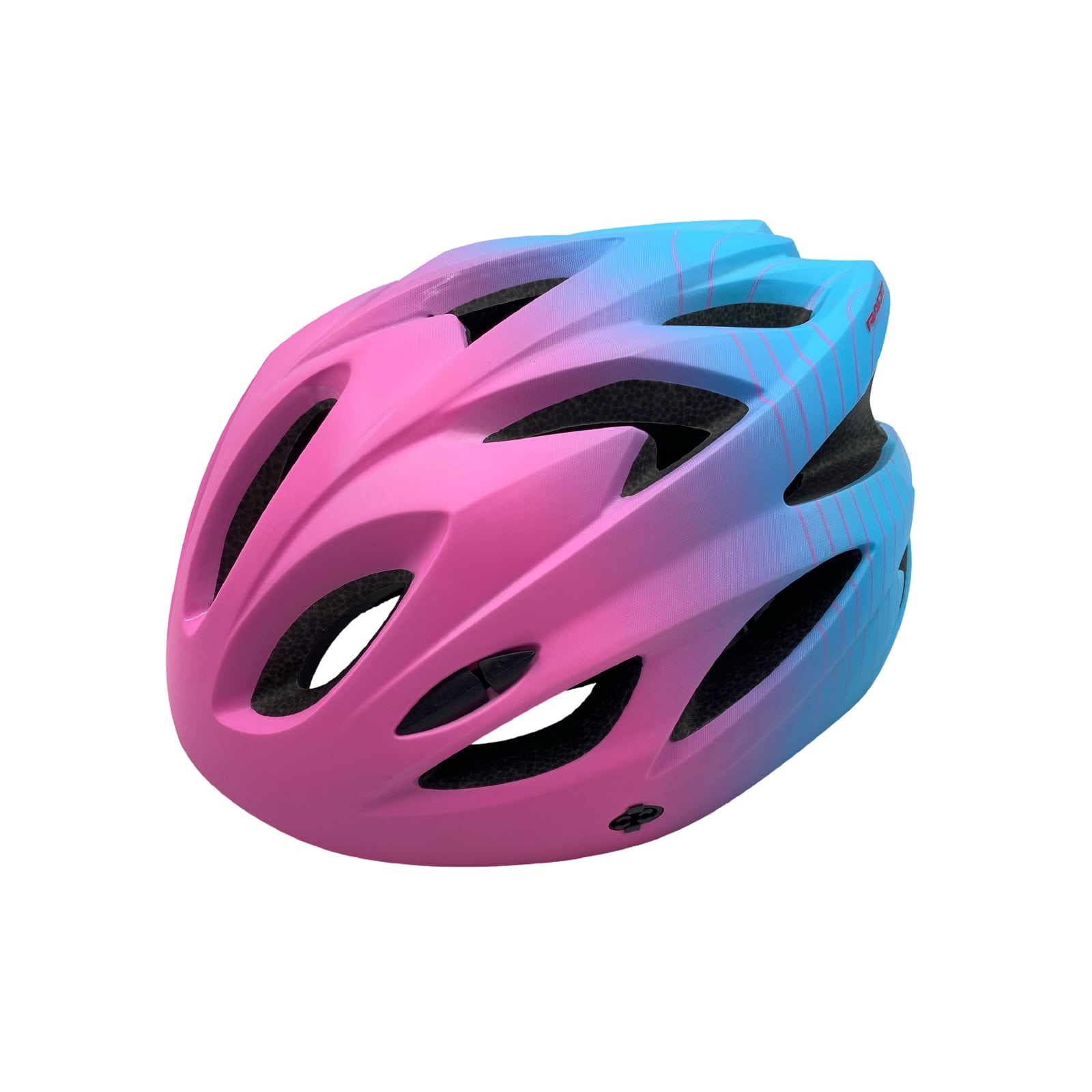 Capacete MTB LED In Mould Destination 58-62 cm Rosa Azul Rad7 Concept
