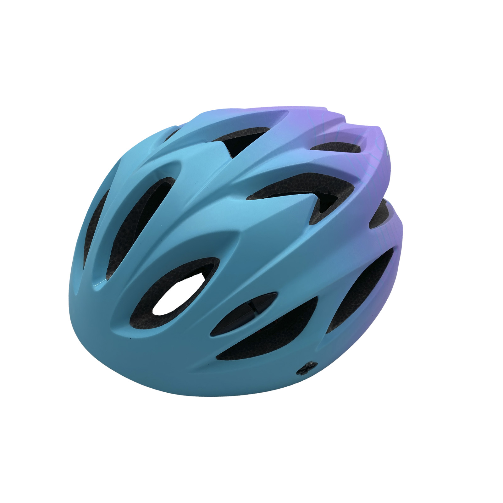 Capacete MTB LED In Mould Destination 58-62 cm Azul Roxo Rad7 Concept