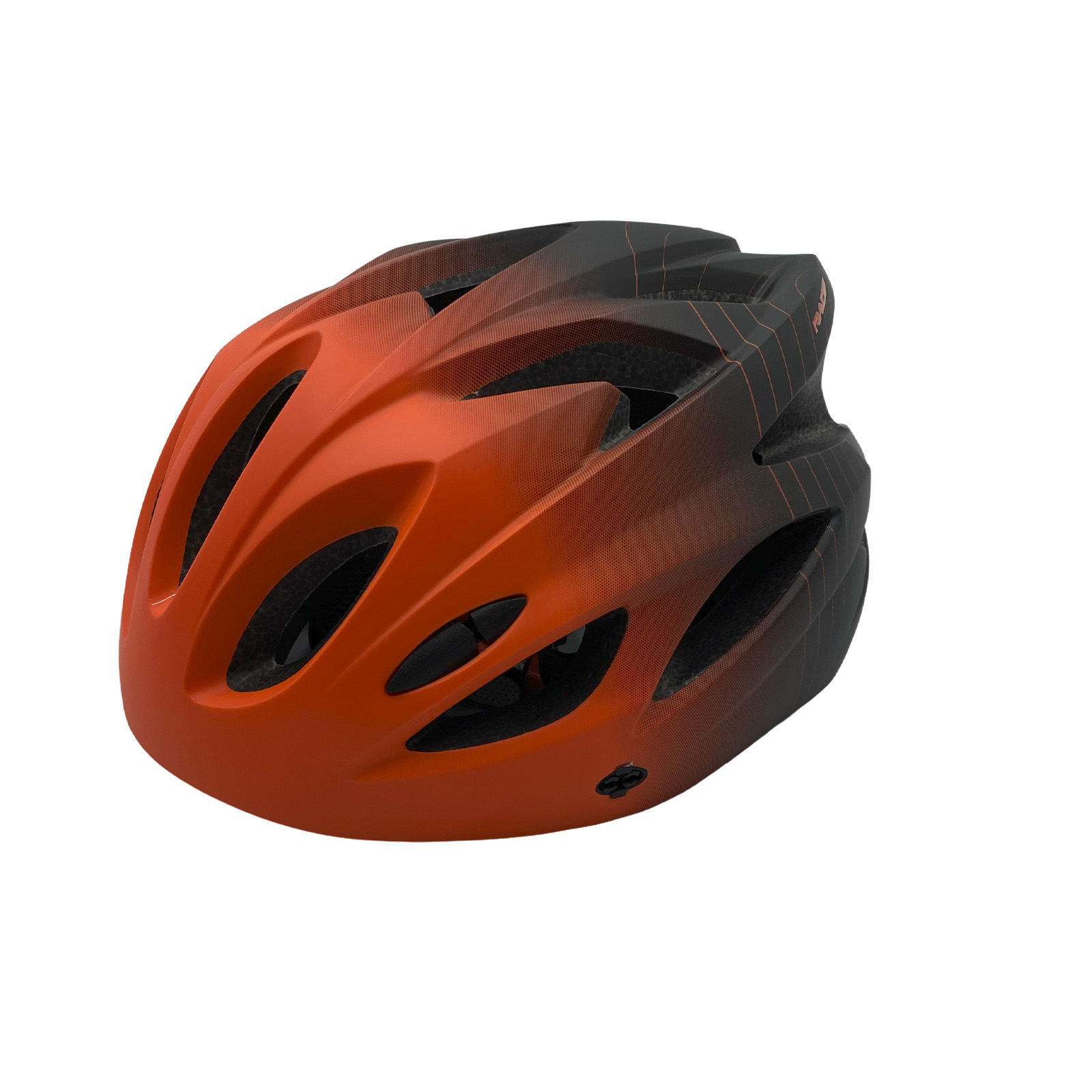 Capacete MTB LED In Mould Destination 58-62 cm Laranja Preto Rad7 Concept