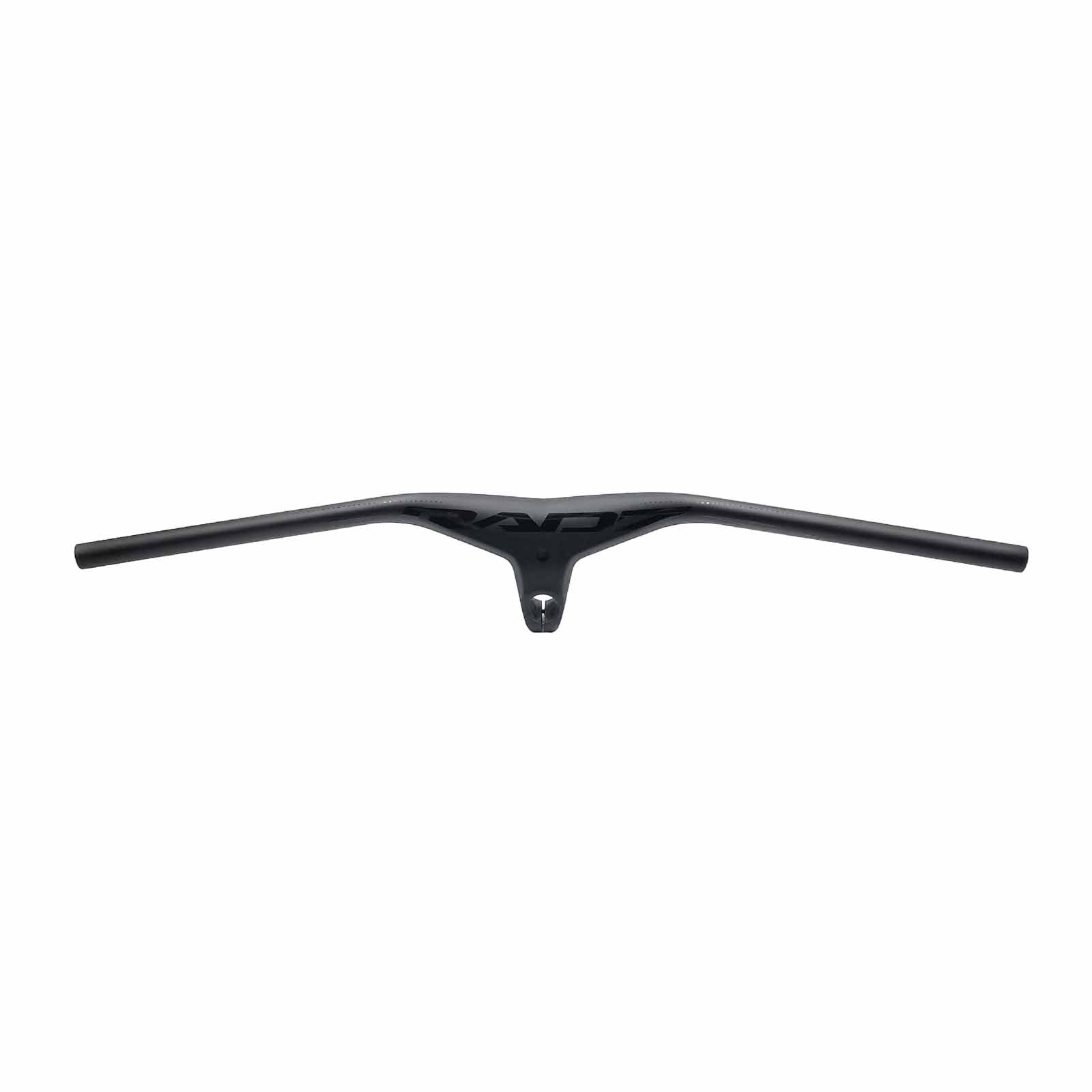 Guidão MTB Integrado Carbono 780 mm x 90 mm -17 graus Backsweep 7 graus Upsweep 5 graus Preto Rad7 Performance