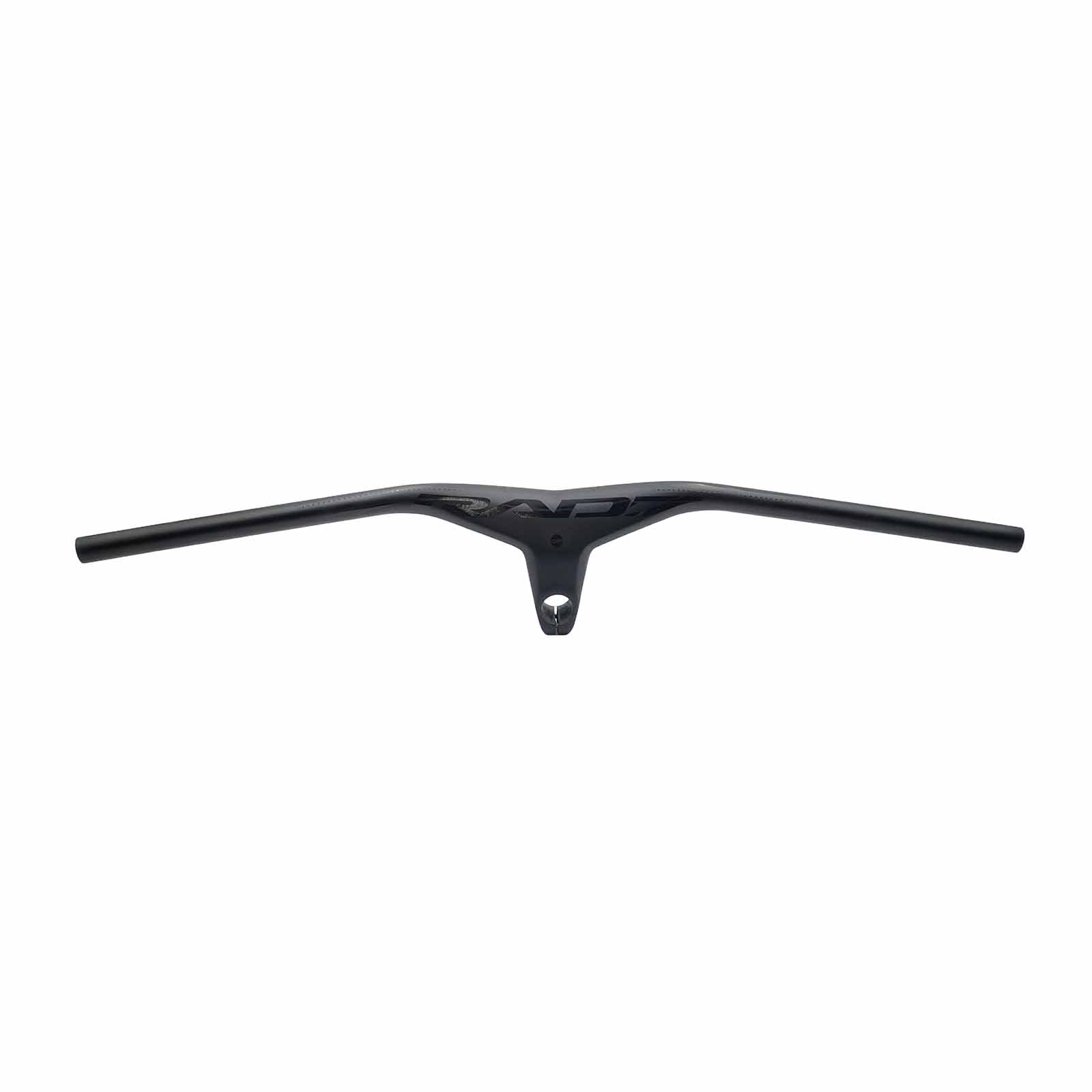 Guidão MTB Integrado Carbono 780 mm x 100 mm -17 graus Backsweep 7 graus Upsweep 5 graus Preto Rad7 Performance