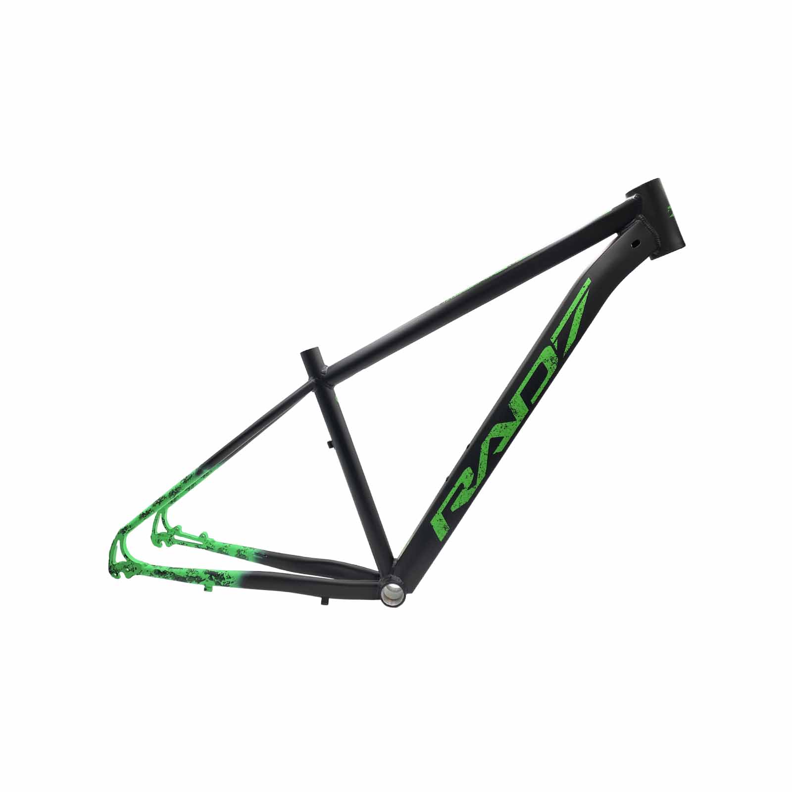 Quadro Atacama MTB 29 Mega Over Canote 27,2 mm Preto Fosco Verde T17 Rad7 Concept