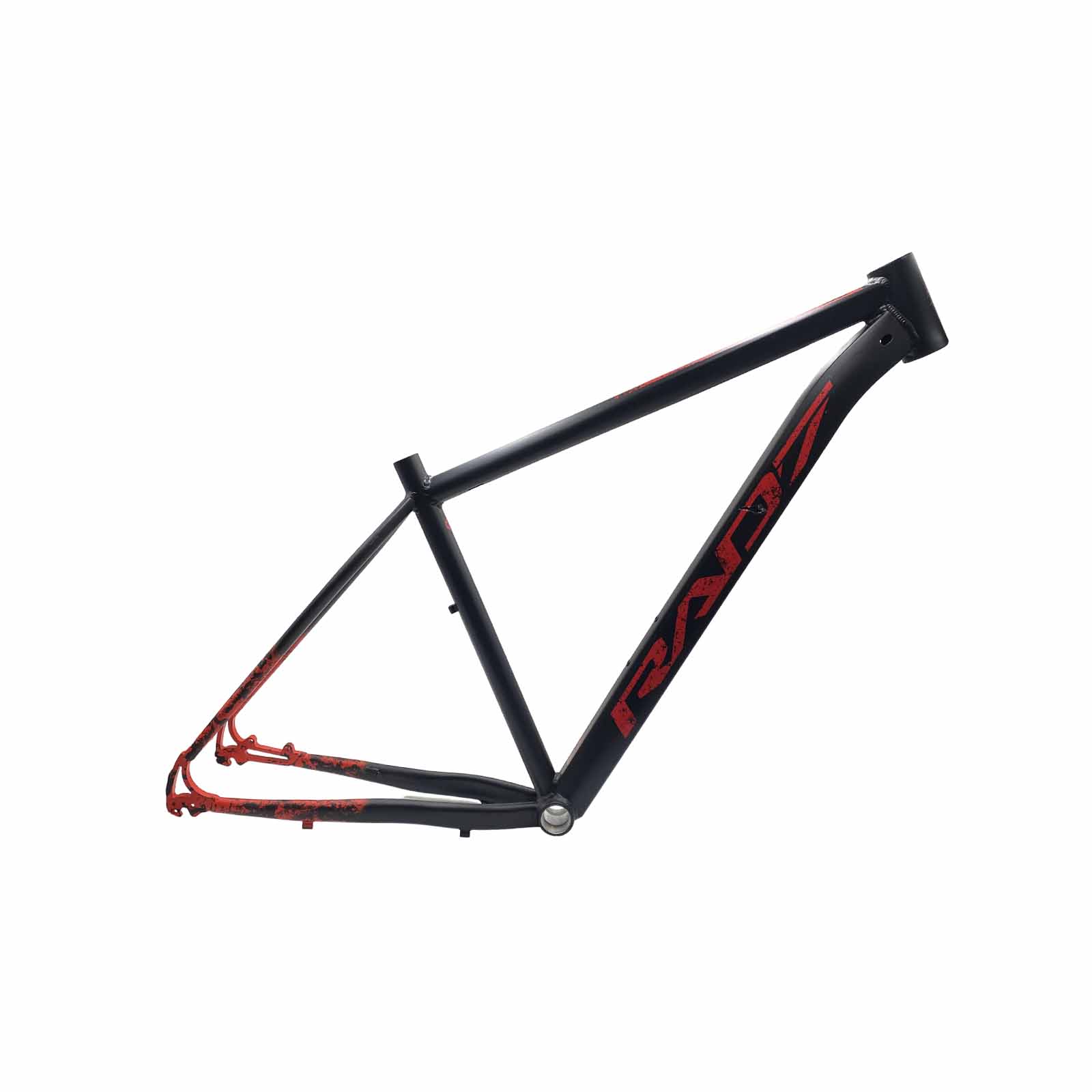 Quadro Atacama MTB 29 Mega Over Canote 27,2 mm Preto Fosco Vermelho T17 Rad7 Concept