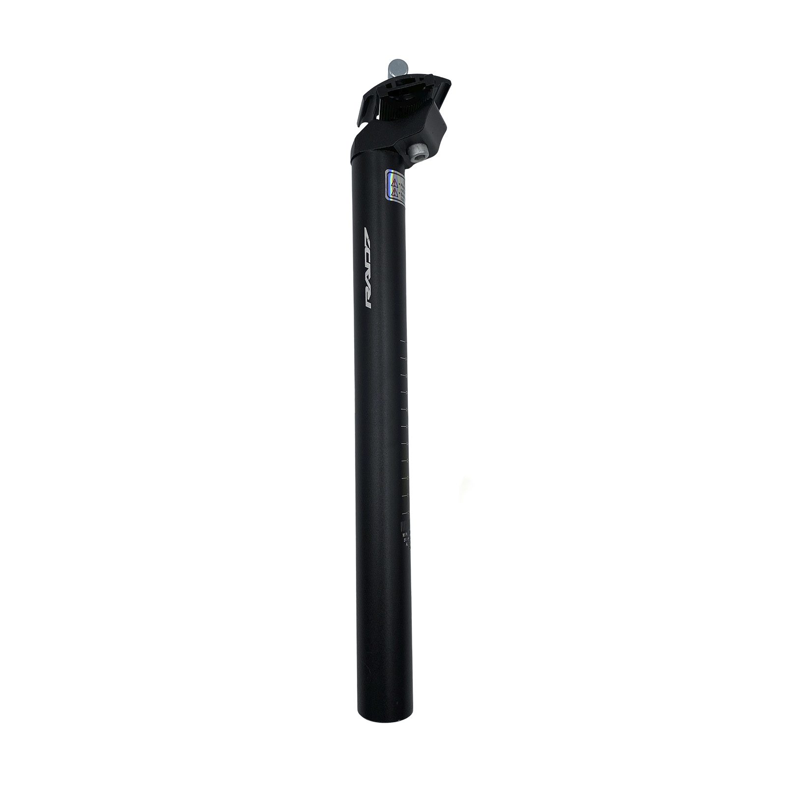 Canote de Selim 31,6 x 350 mm em Alumínio com Carrinho Preto 2893 Rad7 Concept