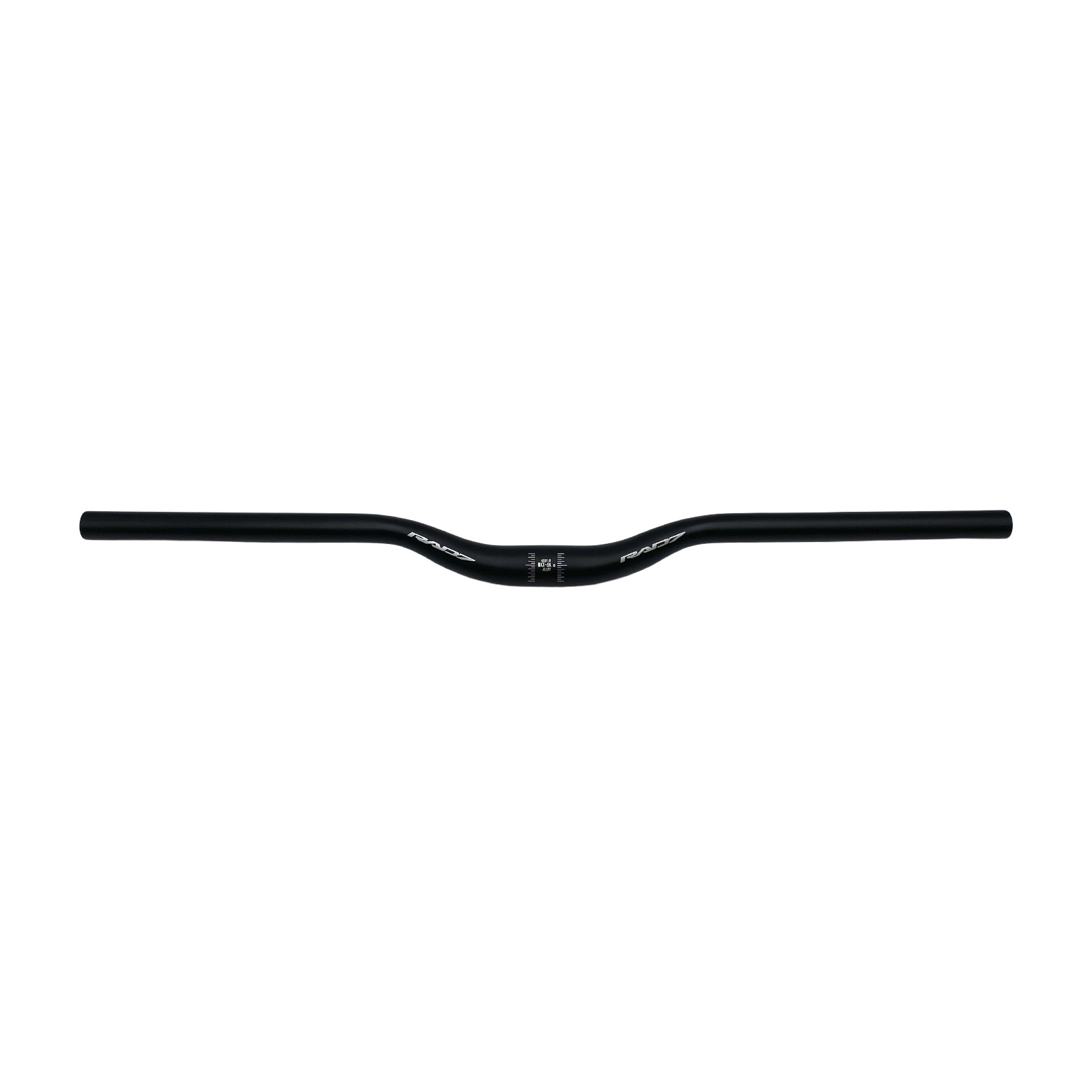 Guidão MTB Downhill Curvo 31,8 x 680 x 20 mm Alumínio Preto 2893 Rad7 Concept