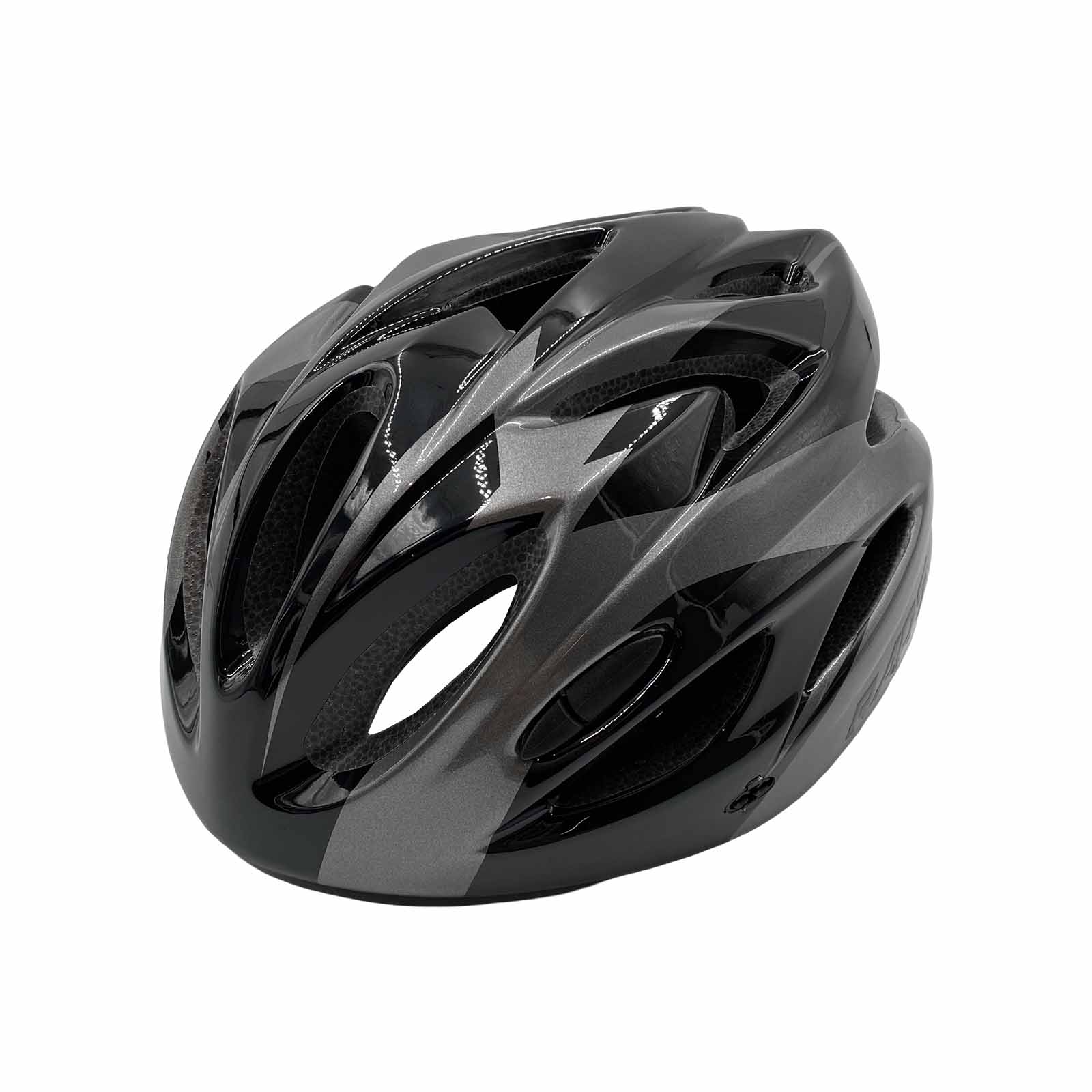 Capacete MTB LED In Mould 58-62 cm Preto Grafite Brilhante Rad7 Concept