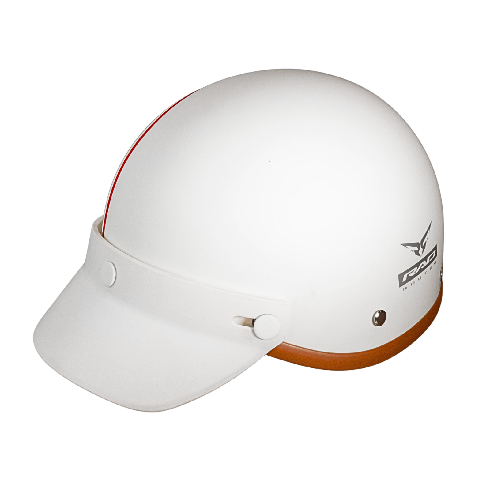 Capacete e-Bike Roma com Pala L 58-61 cm Bianco Rad Routes