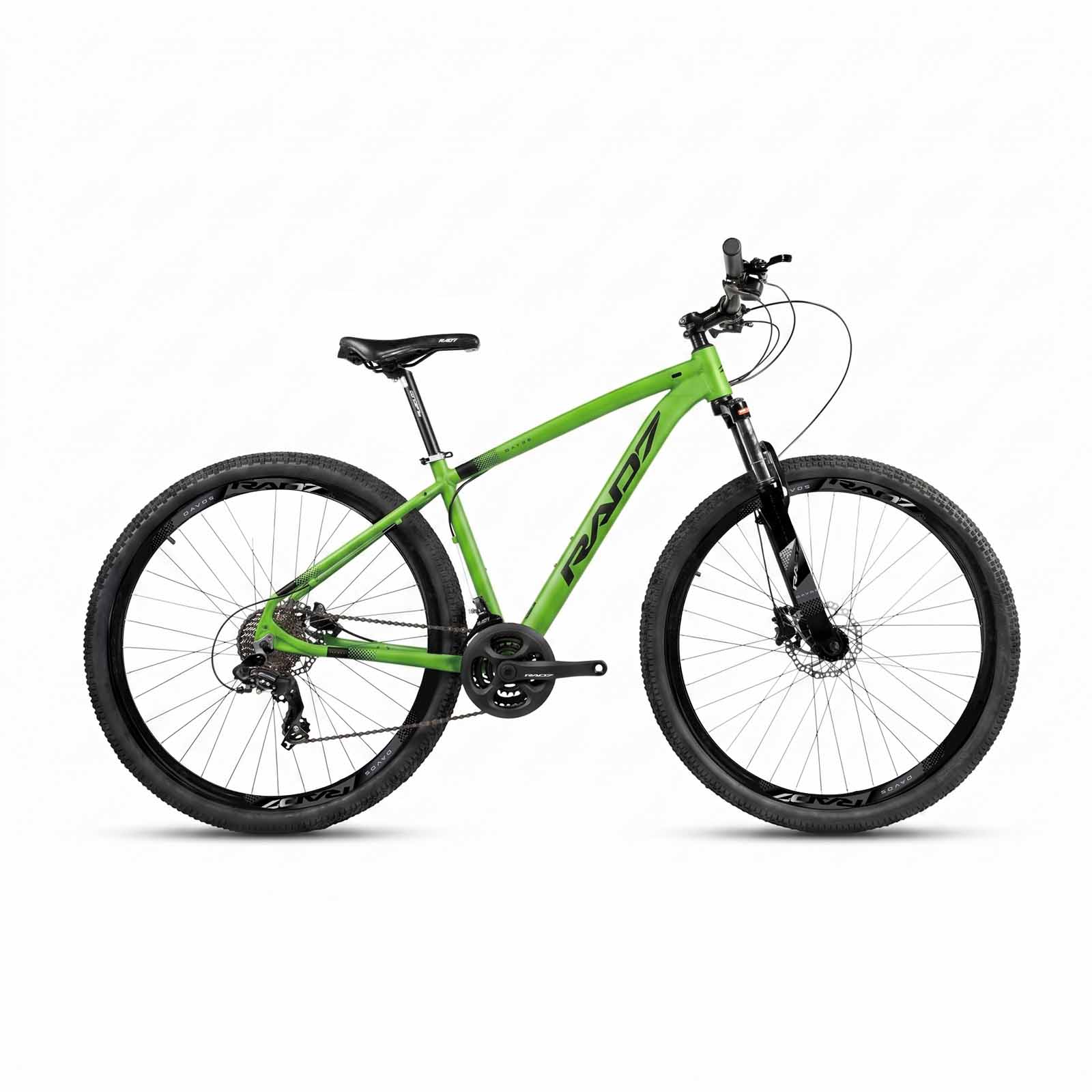 Kit Essence 2.0 29 24v Davos Verde Metálico Fosco Adesivo Preto 17 Rad7 Concept 