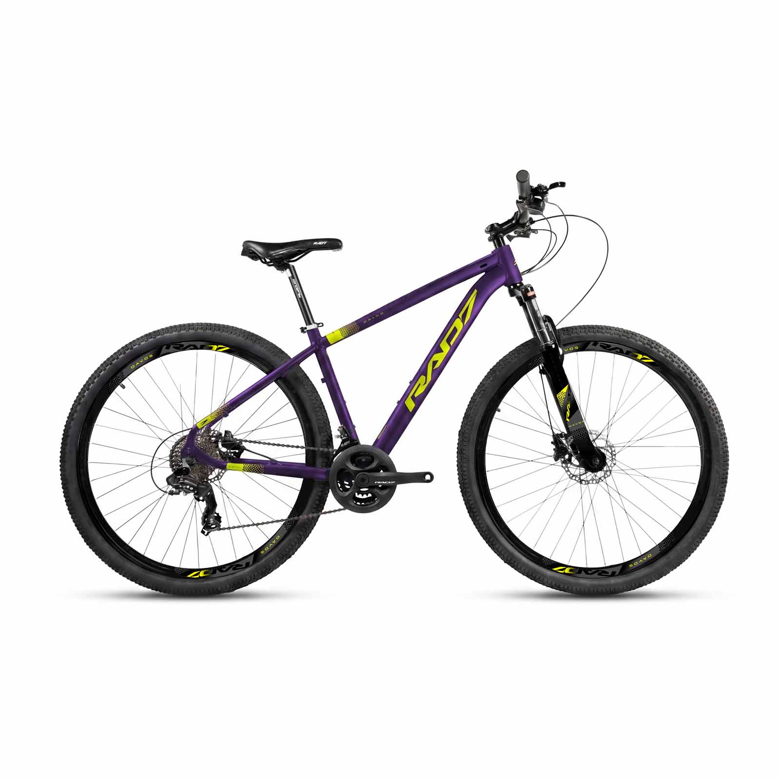 Kit Essence 2.0 29 24v Davos Violeta Fosco Adesivo Amarelo Neon 17 Rad7 Concept
