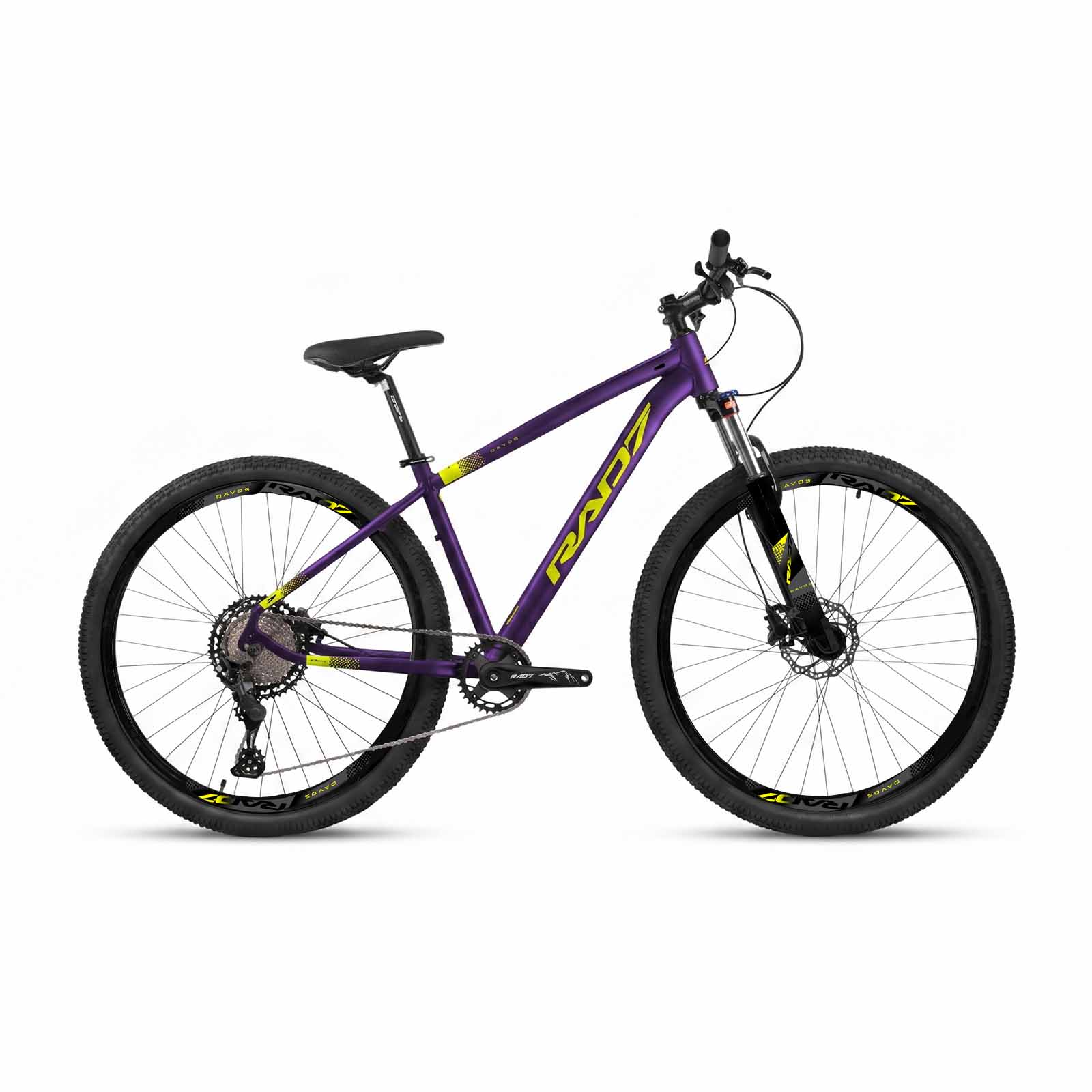 Kit Start Trail 29 12v Davos Violeta Fosco Adesivo Amarelo Neon 17 Rad7 Concept 