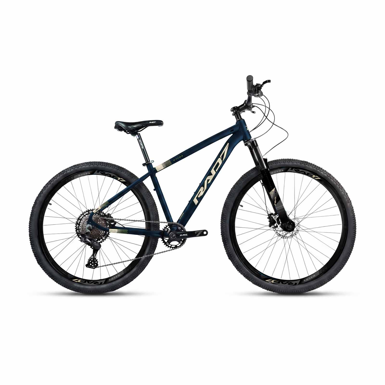 Kit Trail 1.0 Mag 29 12v Davos Azul Petróleo Fosco Adesivo Champagne 17 Rad7 Concept 