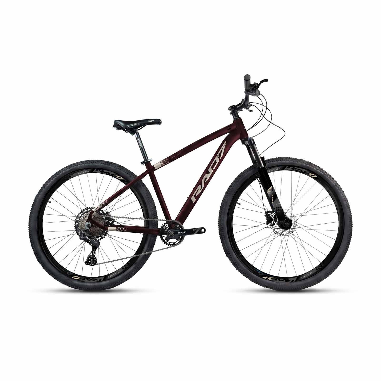 Kit Trail 1.0 Mag 29 12v Davos Bordô Fosco Adesivo Champagne 17 Rad7 Concept