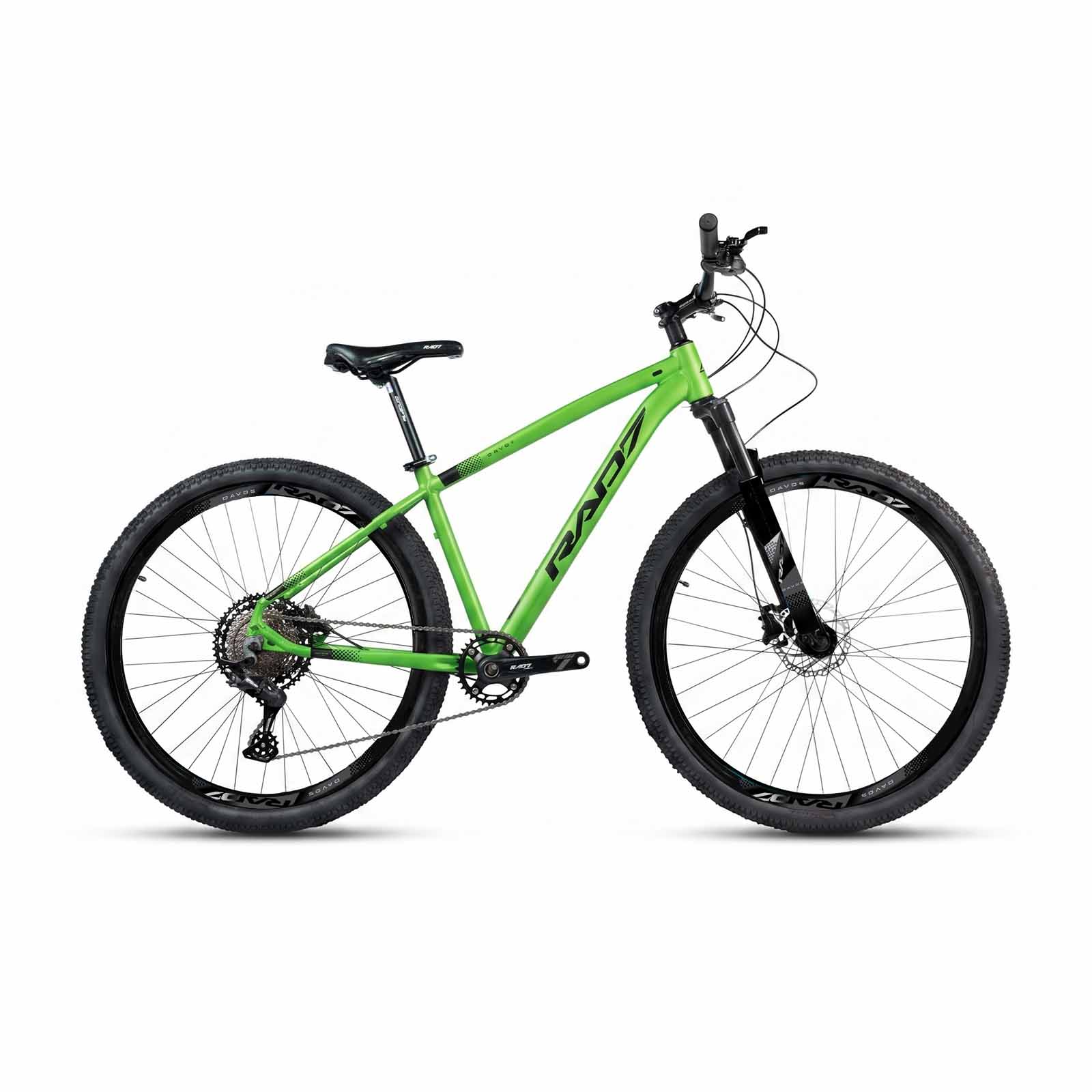 Kit Trail 1.0 Mag 29 12v Davos Verde Metálico Fosco Adesivo Preto 17 Rad7 Concept 