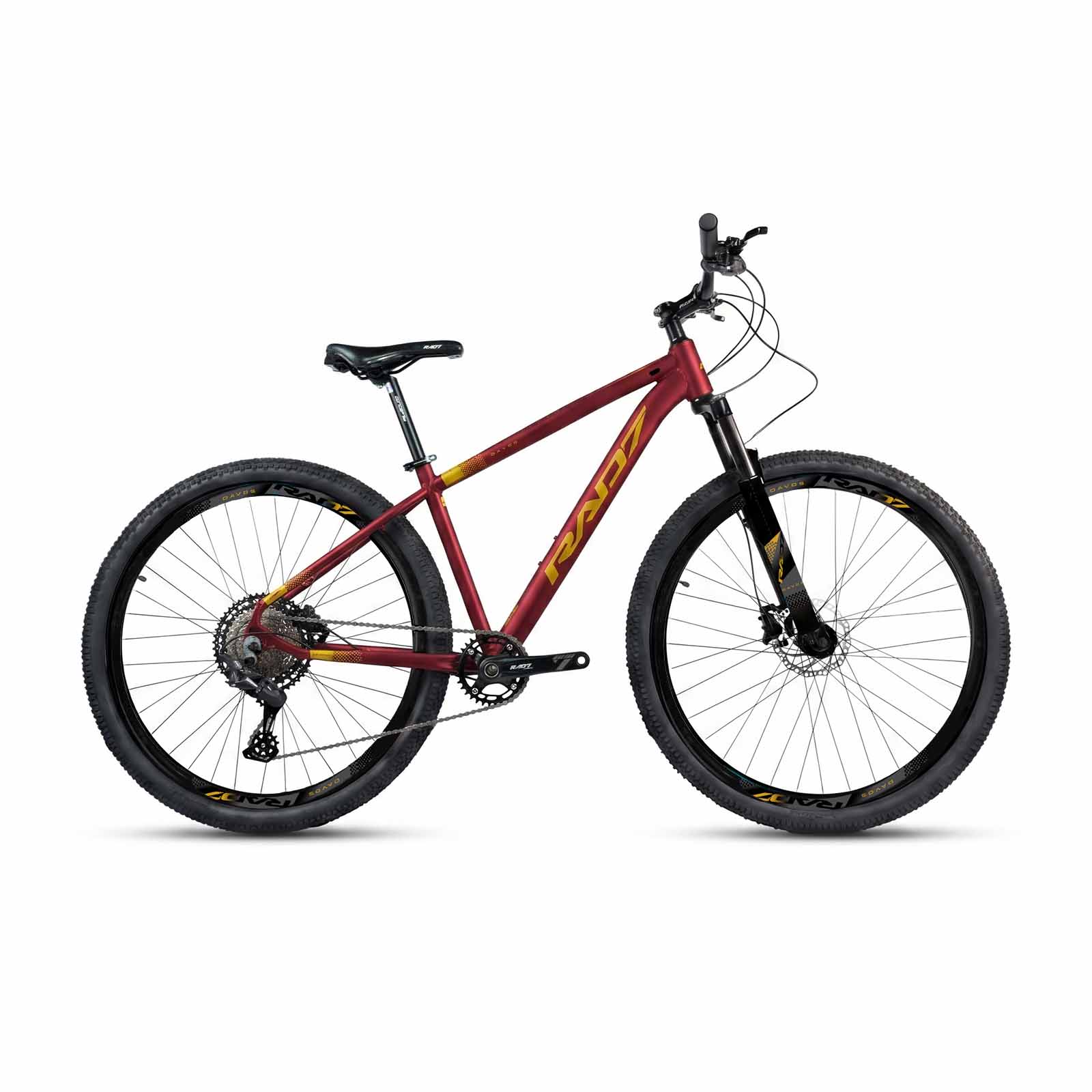Kit Trail 1.0 Mag 29 12v Davos Vermelho Metálico Fosco Adesivo Super Dourado 17 Rad7 Concept 