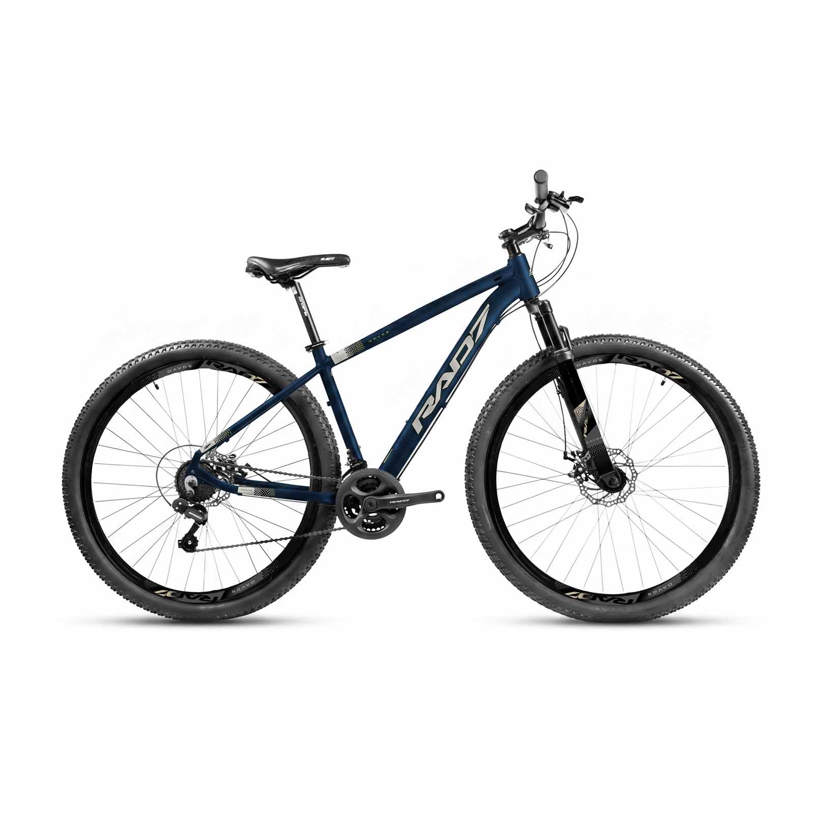 Kit Authentic 1.0 29 21v Davos Azul Petróleo Fosco Adesivo Champagne 17 Rad7 Concept 