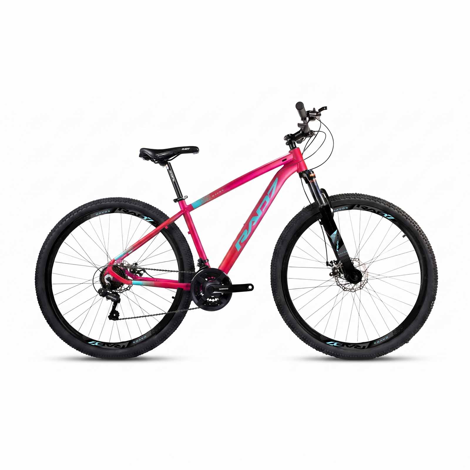 Kit Authentic 2.0 29 21v Davos Rosa Metálico Fosco Adesivo Azul Bebê 17 Rad7 Concept 
