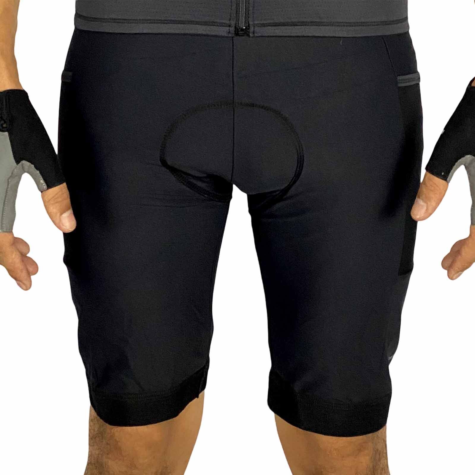 Shorts de Ciclismo Masculino Preto P Rad7 Performance