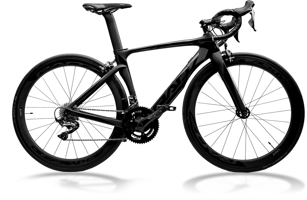 Bicicleta fibra de carbono Rad7